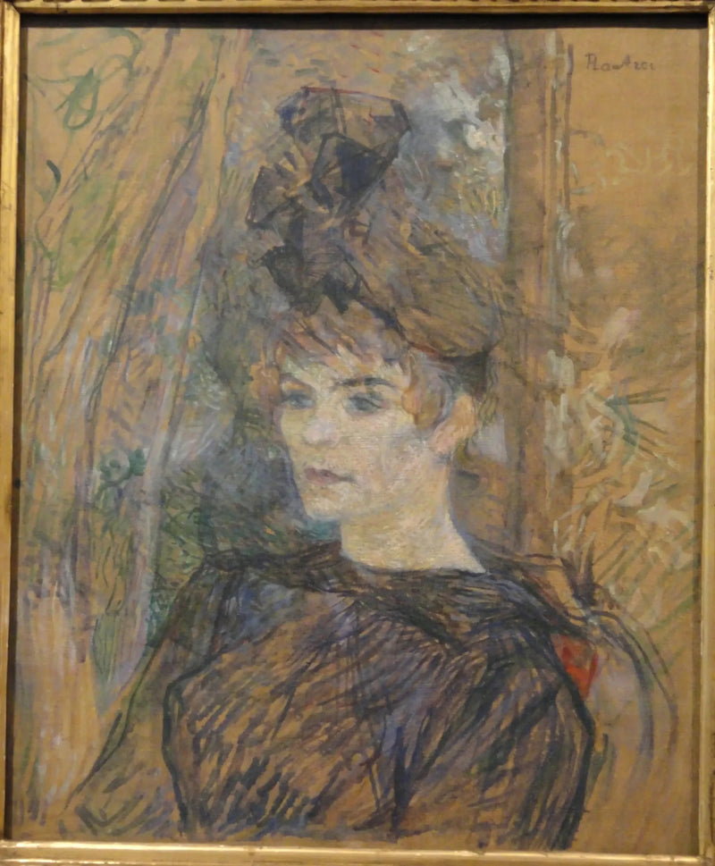 Ressam Suzanne Valadon'un Portresi - Henri de Toulouse-Lautrec