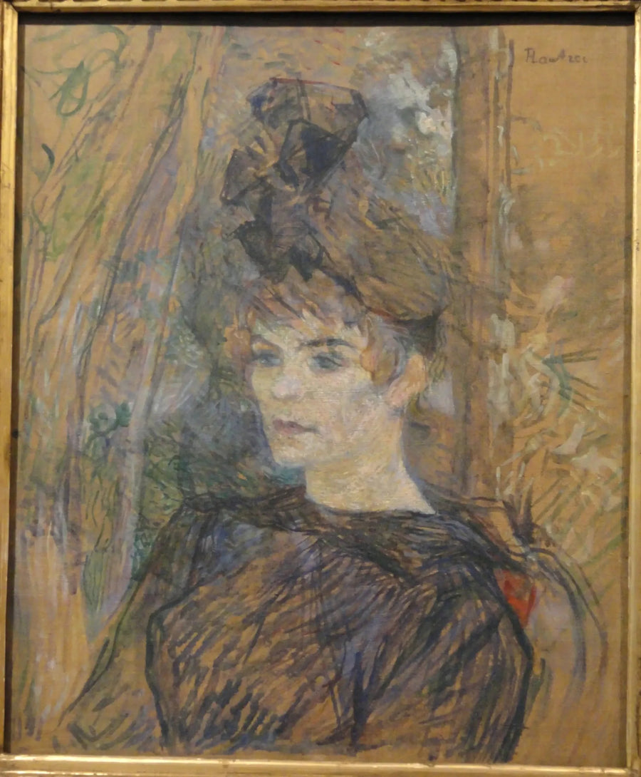 Ressam Suzanne Valadon'un Portresi - Henri de Toulouse-Lautrec