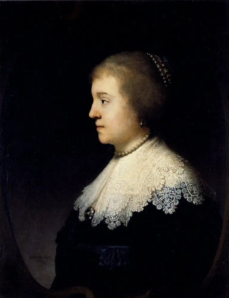 Prenses Amalia van Solms Portresi - Rembrandt