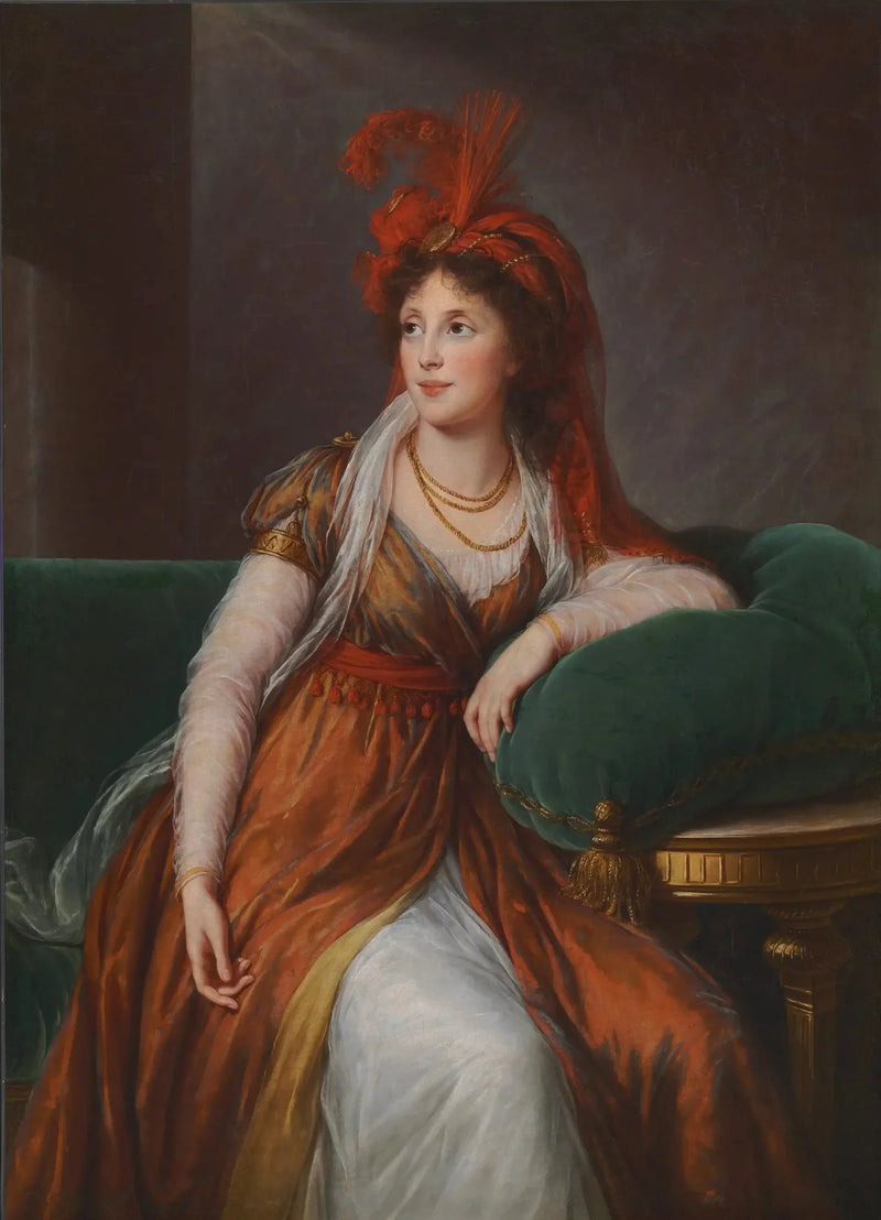 Prenses Anna Alexandrovna Golytsyna Portresi - Élisabeth Vigée Le Brun
