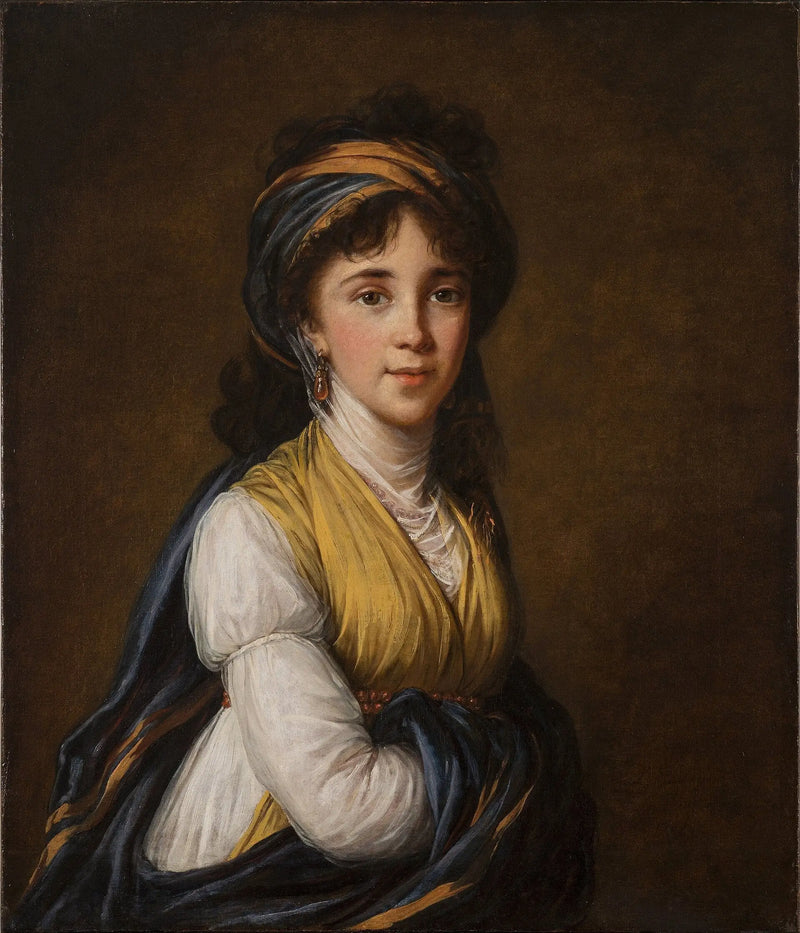 Belozersky Prensesi Portresi - Élisabeth Vigée Le Brun