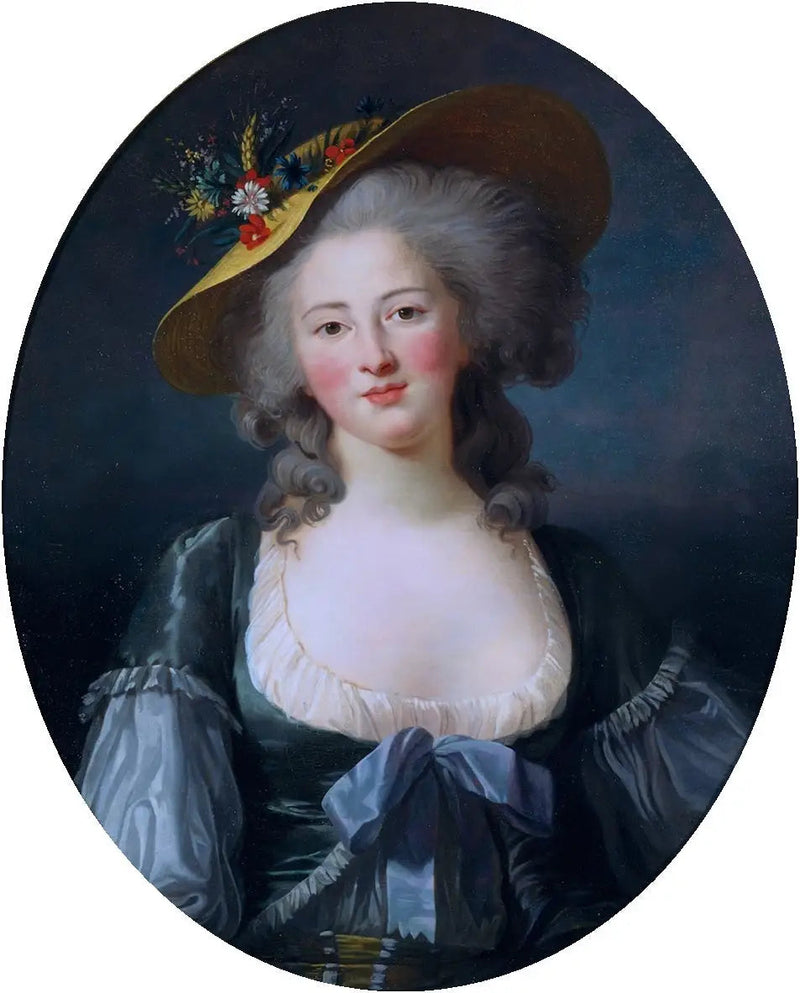Fransa Prensesi Elisabeth de France Portresi, Louis XVI'nin kardeşi - Élisabeth Vigeé Le Brun