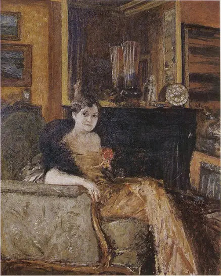 Portrait de la princesse Elizabeth Bibesco assise - Édouard Vuillard - Alpha Reproduction