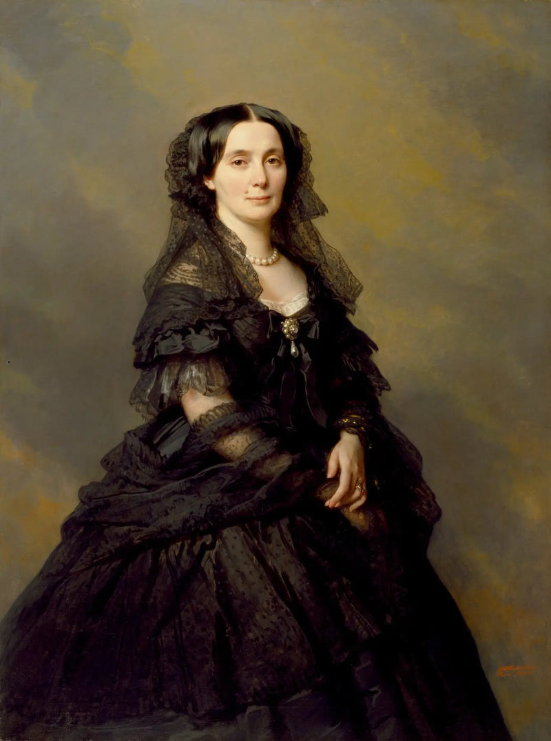Kotschoubey Prensesi Portresi - Franz Xaver Winterhalter