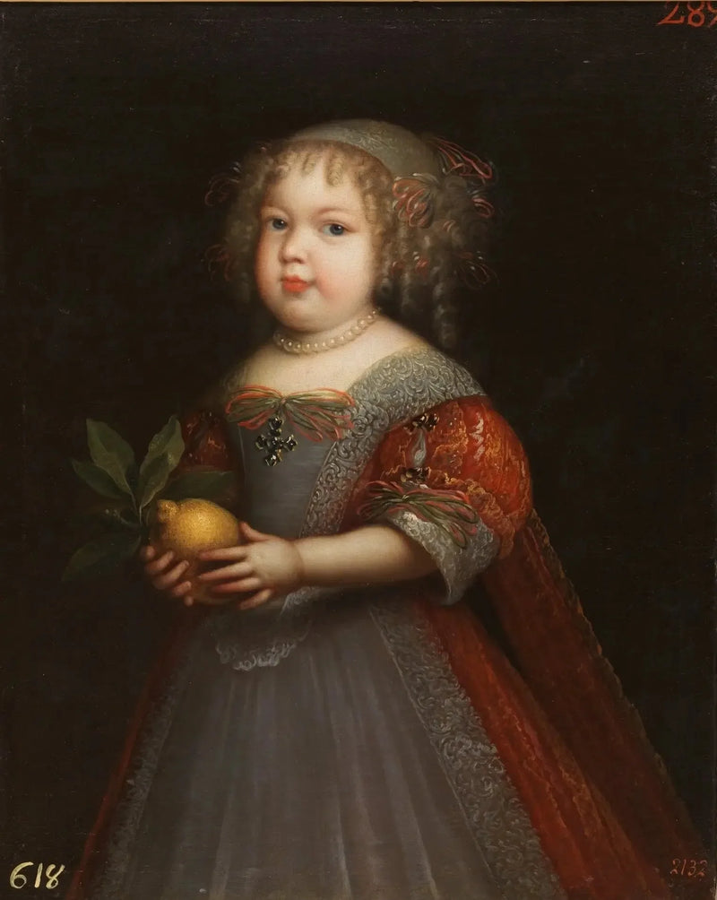 Fransa Prensesi Marie-Thérèse Portresi (1667-1672) - Jean Nocret