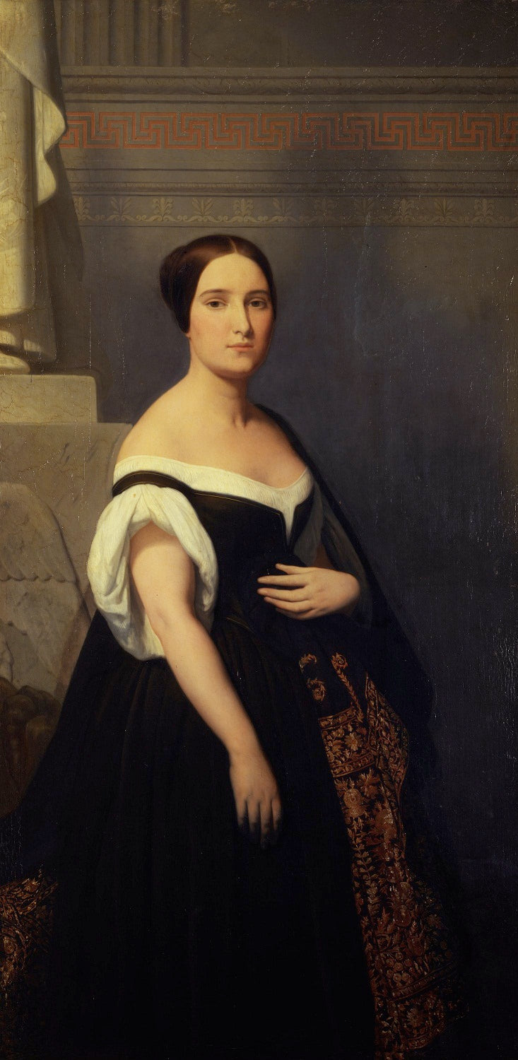 Prensese Mathilde Bonaparte Portresi - Ary Scheffer