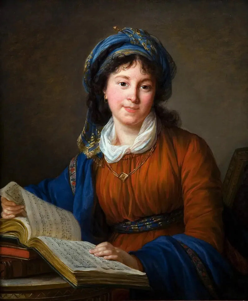 Prensese Natalia Ivanovna Kourakina'nın Portresi, Golovina doğumlu - Élisabeth Vigée Le Brun