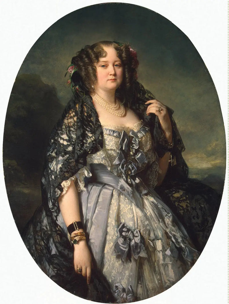Prenses Sophia Radzivil Portresi - Franz Xaver Winterhalter