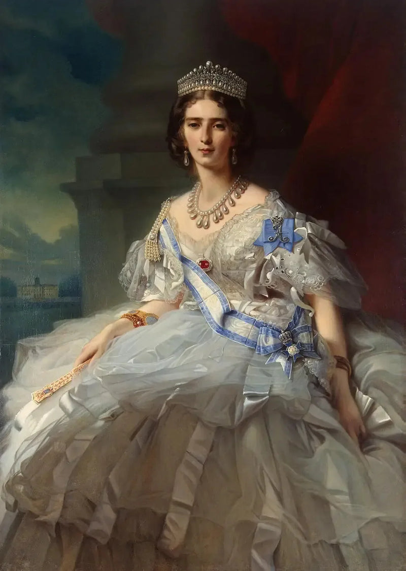 Tatiana Yusupova Prensesi Portresi - Franz Xaver Winterhalter