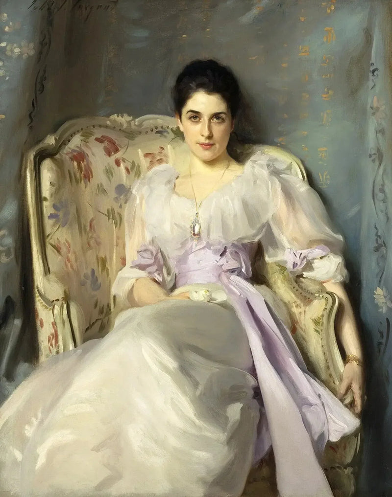 Lochnaw Lady Agnew Portresi - John Singer Sargent