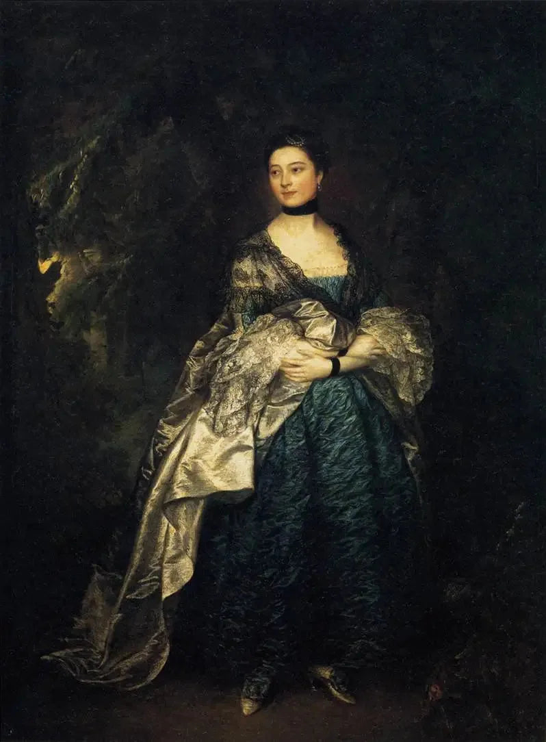 Lady Alston Portresi - Thomas Gainsborough