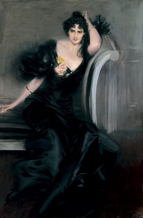 Lady Colin Campbell Portresi, Gertrude Elisabeth Blood doğumlu - Giovanni Boldini