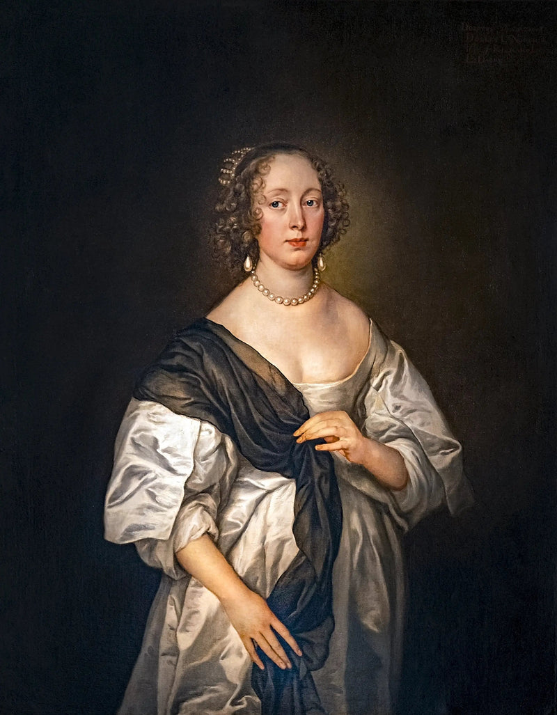 Lady Dorothy Dacre Portresi - Antoine van Dyck