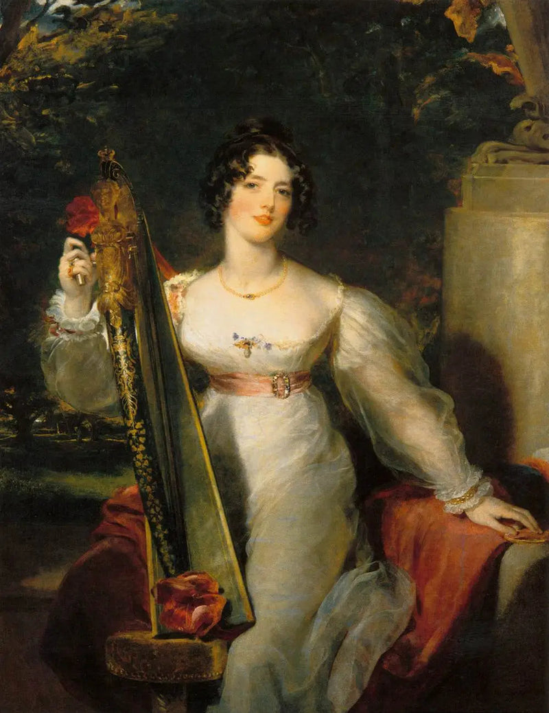 Lady Elizabeth Conyngham Portresi - Thomas Lawrence