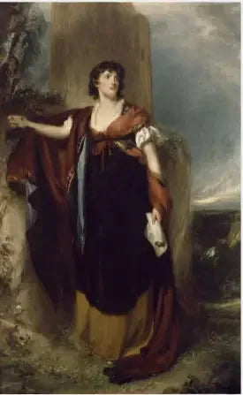 Lady Elizabeth Foster Portresi, gelecekteki Devonshire Düşesi (1759-1824) - Thomas Lawrence