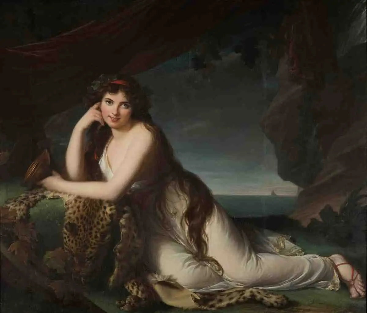 Portrait de Lady Hamilton (1761-1815) - Élisabeth Vigée Le Brun - Alpha Reproduction