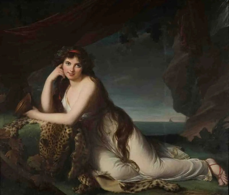 Lady Hamilton Portresi (1761-1815) - Élisabeth Vigée Le Brun