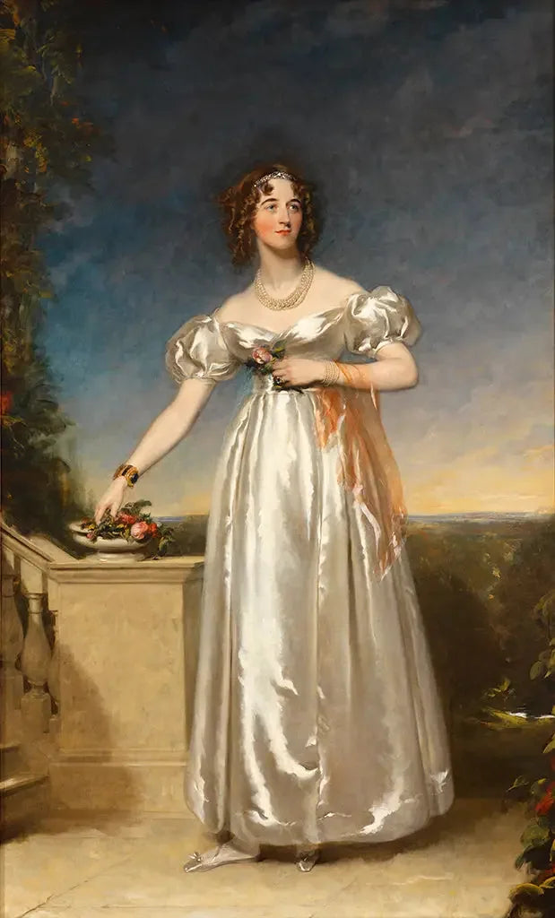 Lady Sarah Ingestre Portresi - Thomas Lawrence