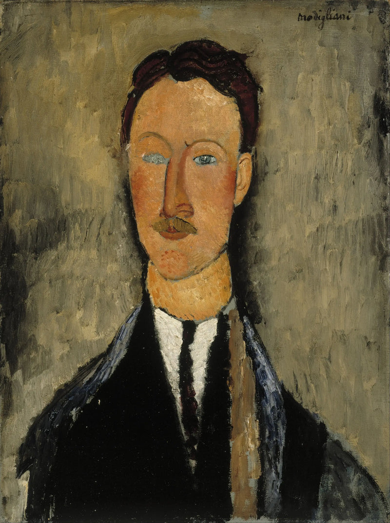 Sanatçı Léopold Survage Portresi - Amedeo Modigliani