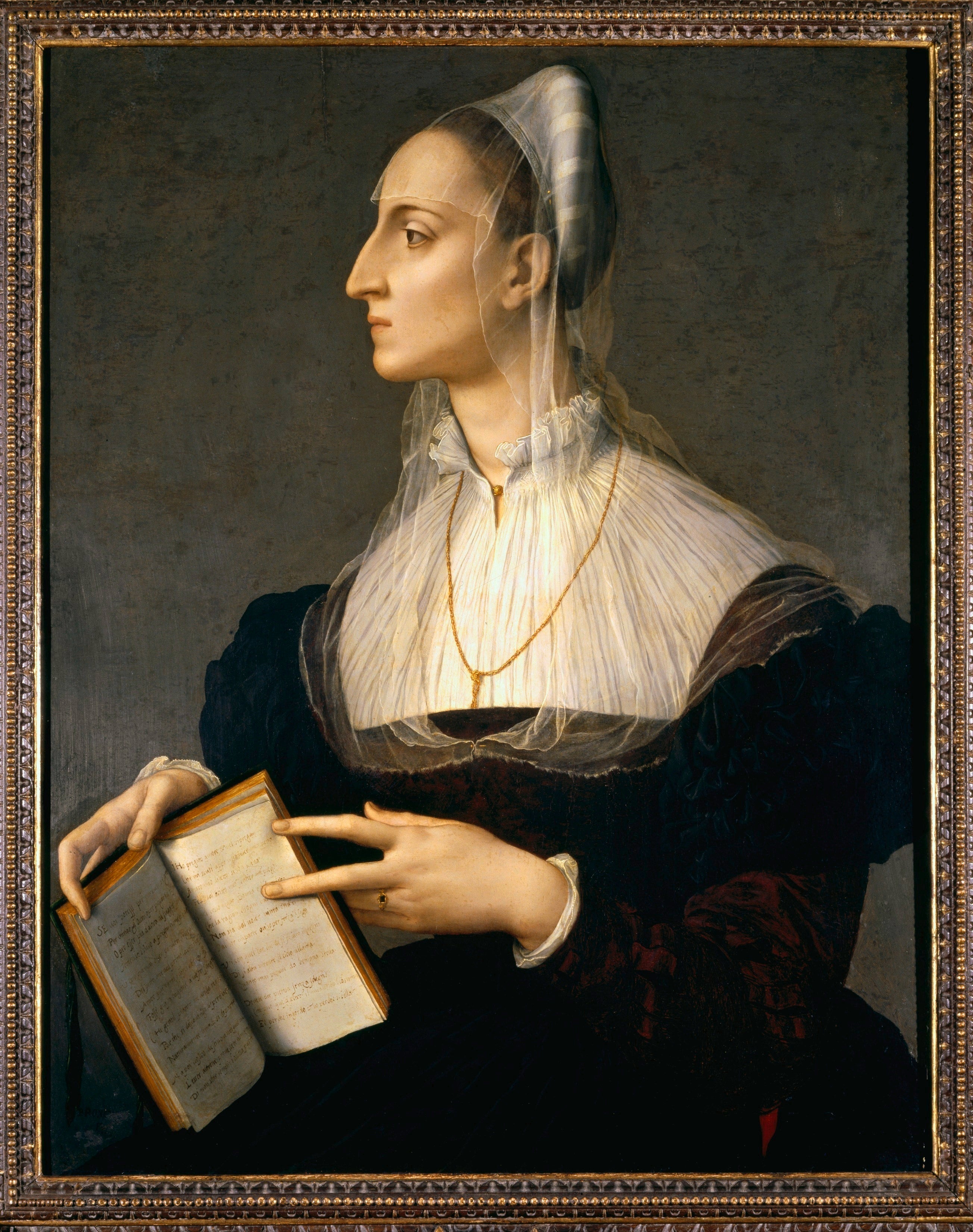 Portrait de Laura Battiferri - Bronzino - Alpha Reproduction