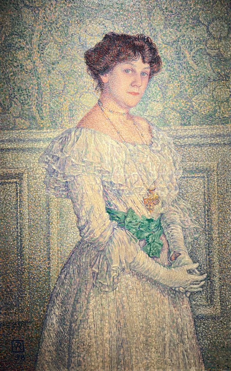 Laure Flé Portresi - Théodore van Rysselberghe
