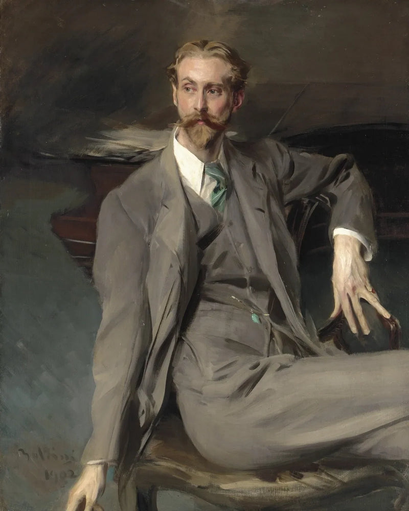 Lawrence Alexander Harrison Portresi - Giovanni Boldini