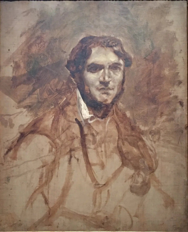 Léon Riesener Portresi - Eugène Delacroix