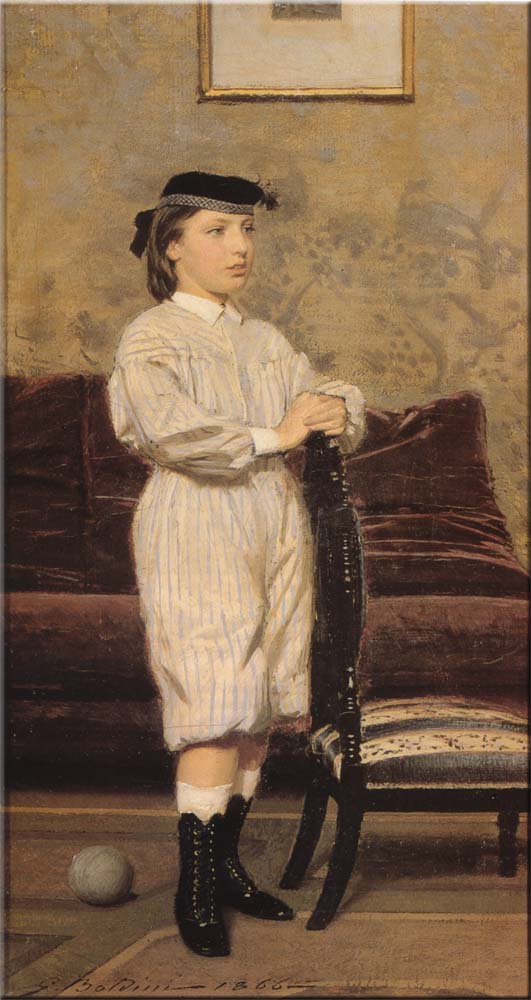 Portrait de Leonetto Banti - Giovanni Boldini