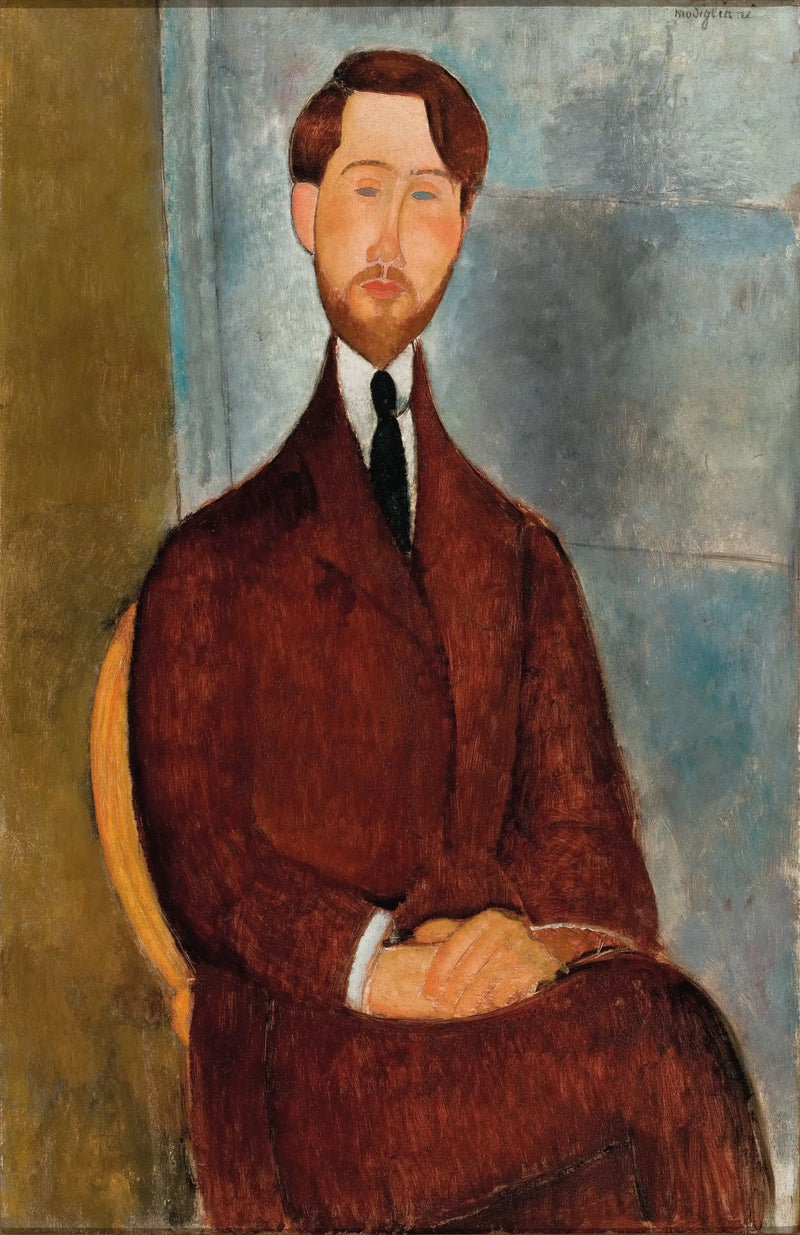 Léopold Zborowski Portresi - Amedeo Modigliani