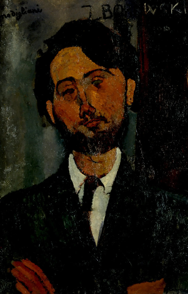 Léopold Zborowski Portresi - Amedeo Modigliani
