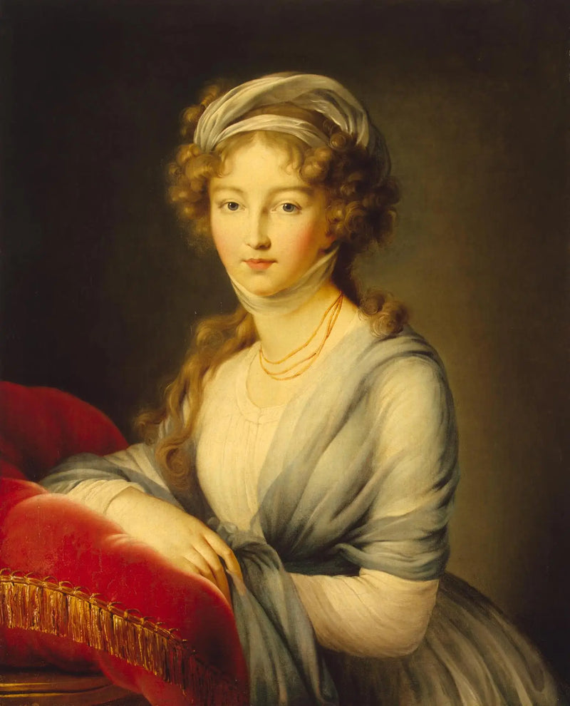 İmparatoriçe Elizaveta Alekseyevna Portresi - Élisabeth Vigée Le Brun