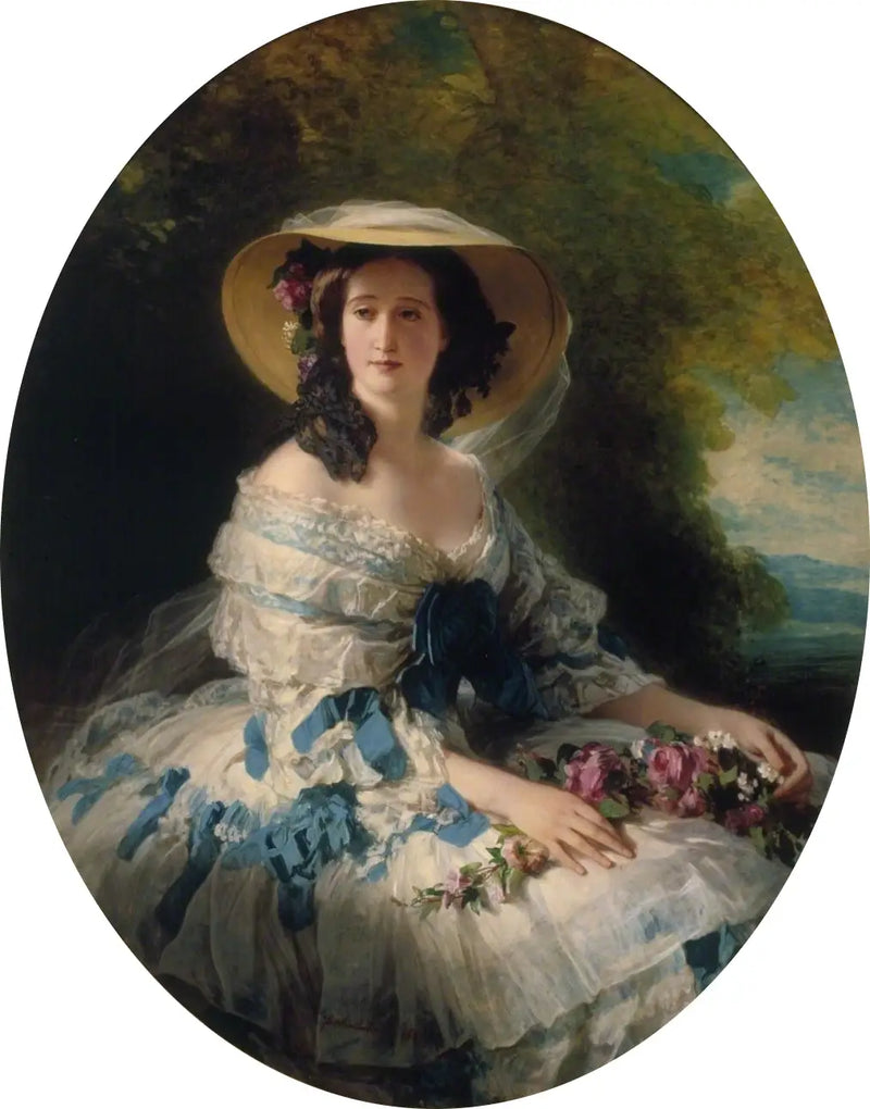 İmparatoriçe Eugénie Portresi - Franz Xaver Winterhalter