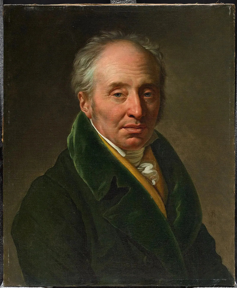 Louis-Charles Balzac Portresi - Anne-Louis Girodet
