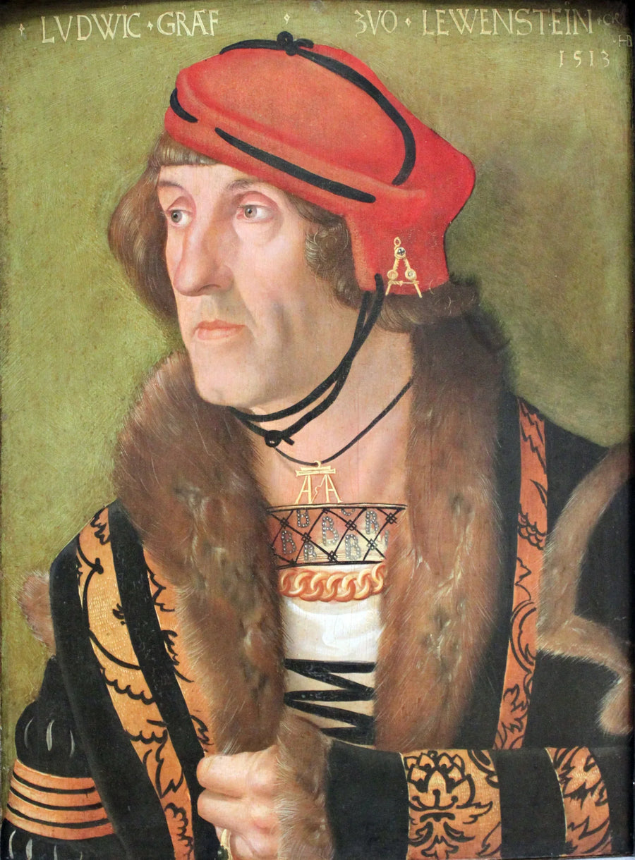 Louis I. Kont Löwenstein Portresi - Hans Baldung Grien