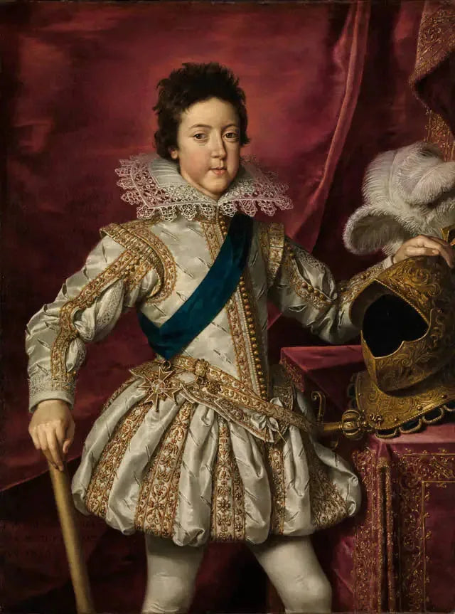 Louis XIII Portresi - Frans Pourbus the Younger