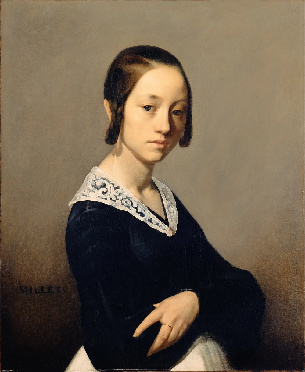 Portrait de Louise-Antoinette Feuardent - Jean-François Millet - Alpha Reproduction