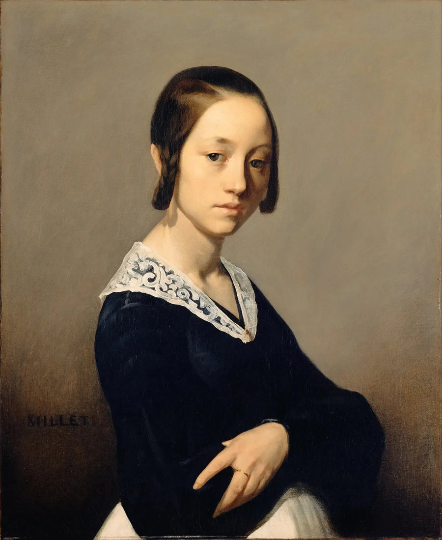 Louise-Antoinette Feuardent Portresi - Jean-François Millet