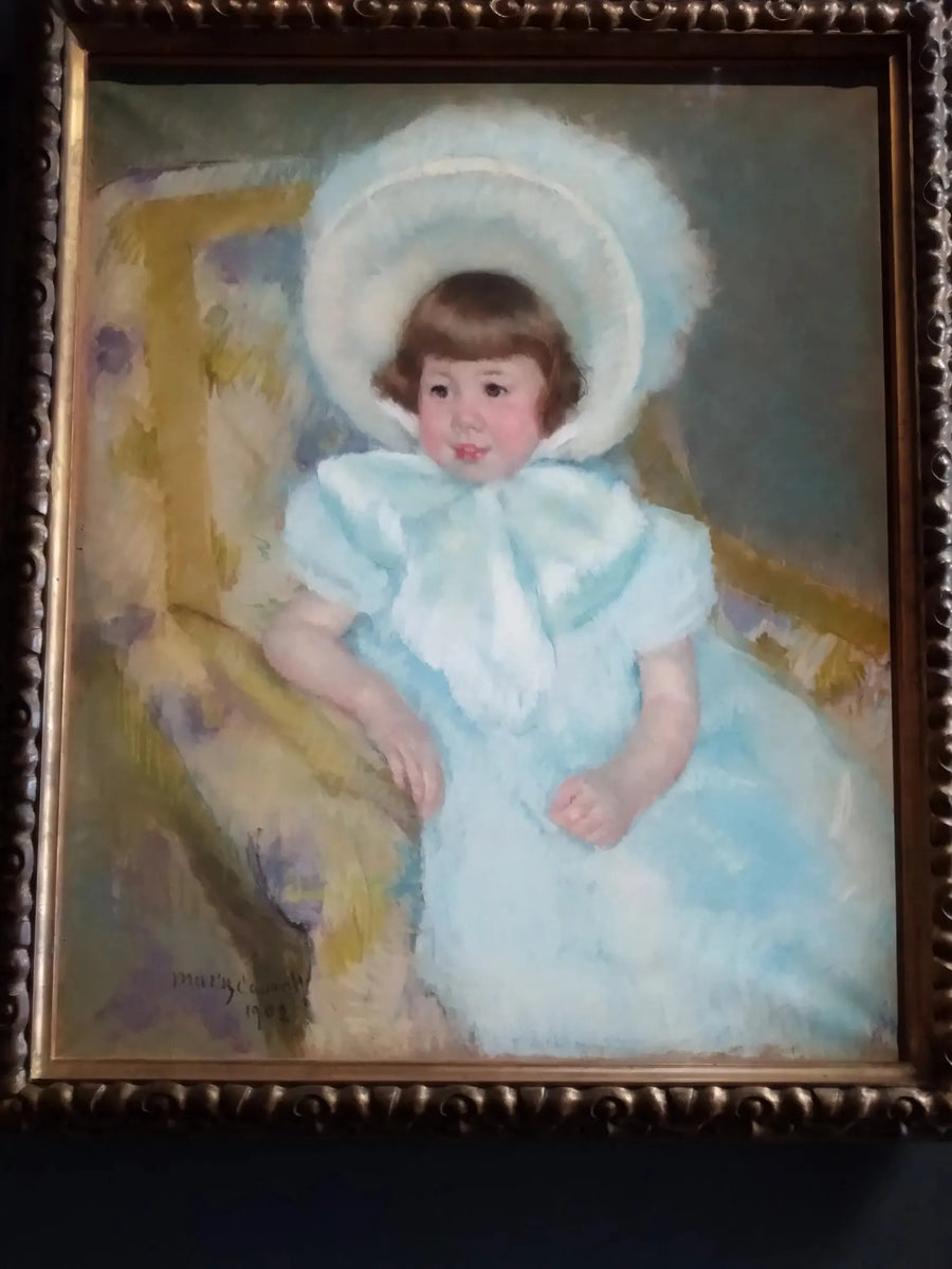 Louise-Aurore Villeboeuf Çocuk Portresi - Mary Cassatt