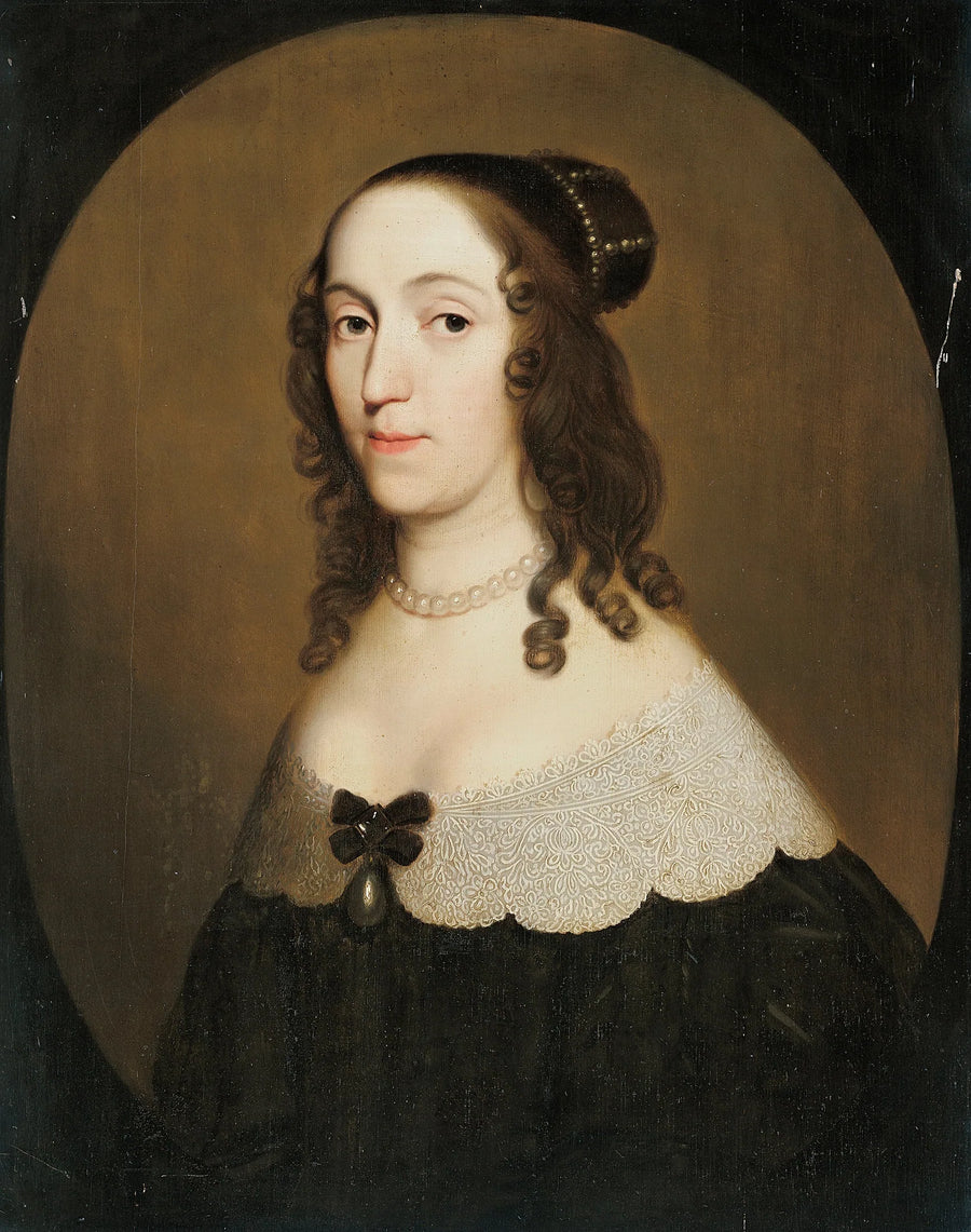 Louise Christina (1606-1669) Portresi, Solms-Braunfels Kontesi - Gerrit van Honthorst