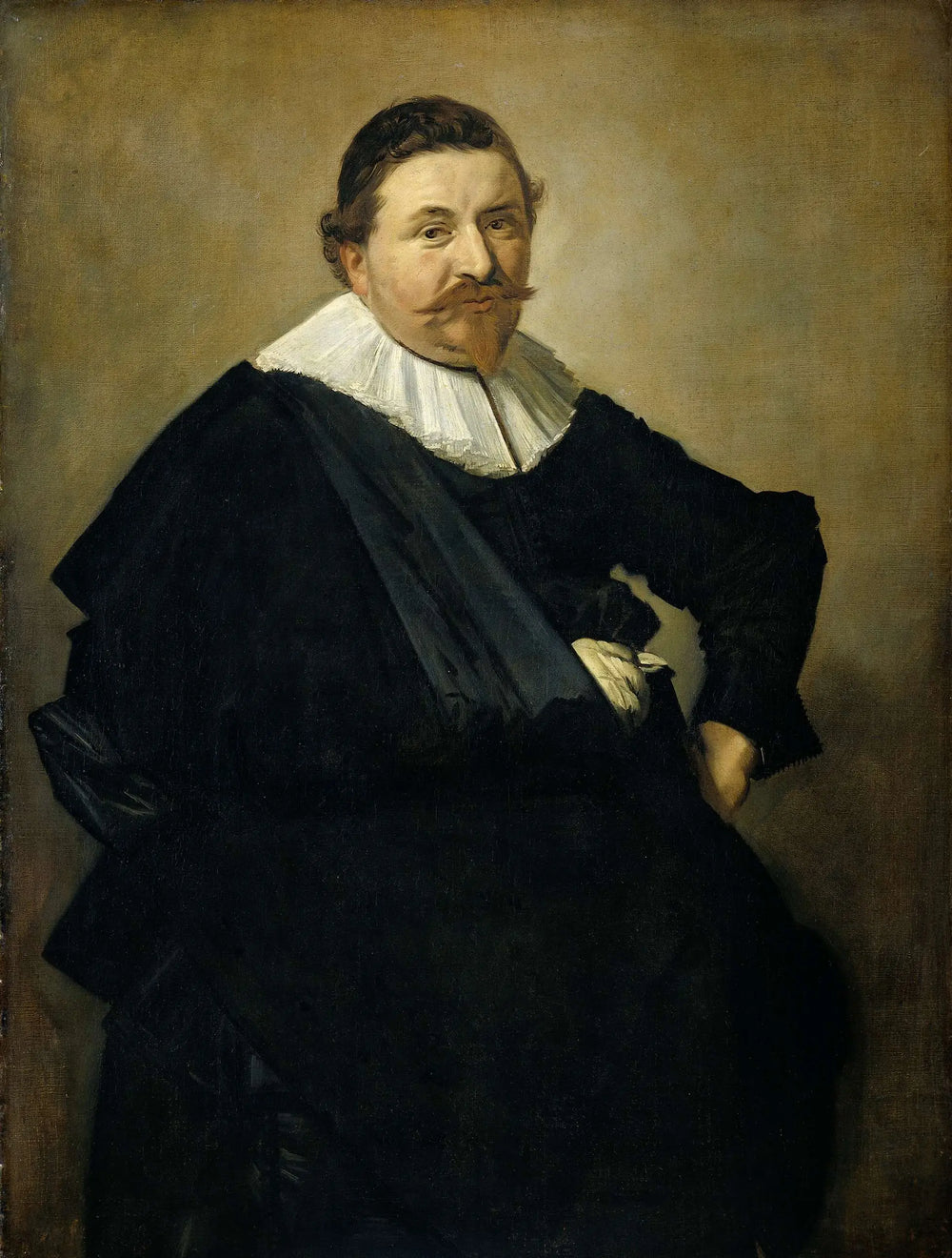 Portrait de Lucas de Clercq (....-1652) - Frans Hals - Alpha Reproduction