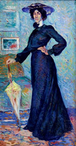 Lucie Cousturier Portresi - Maximilien Luce