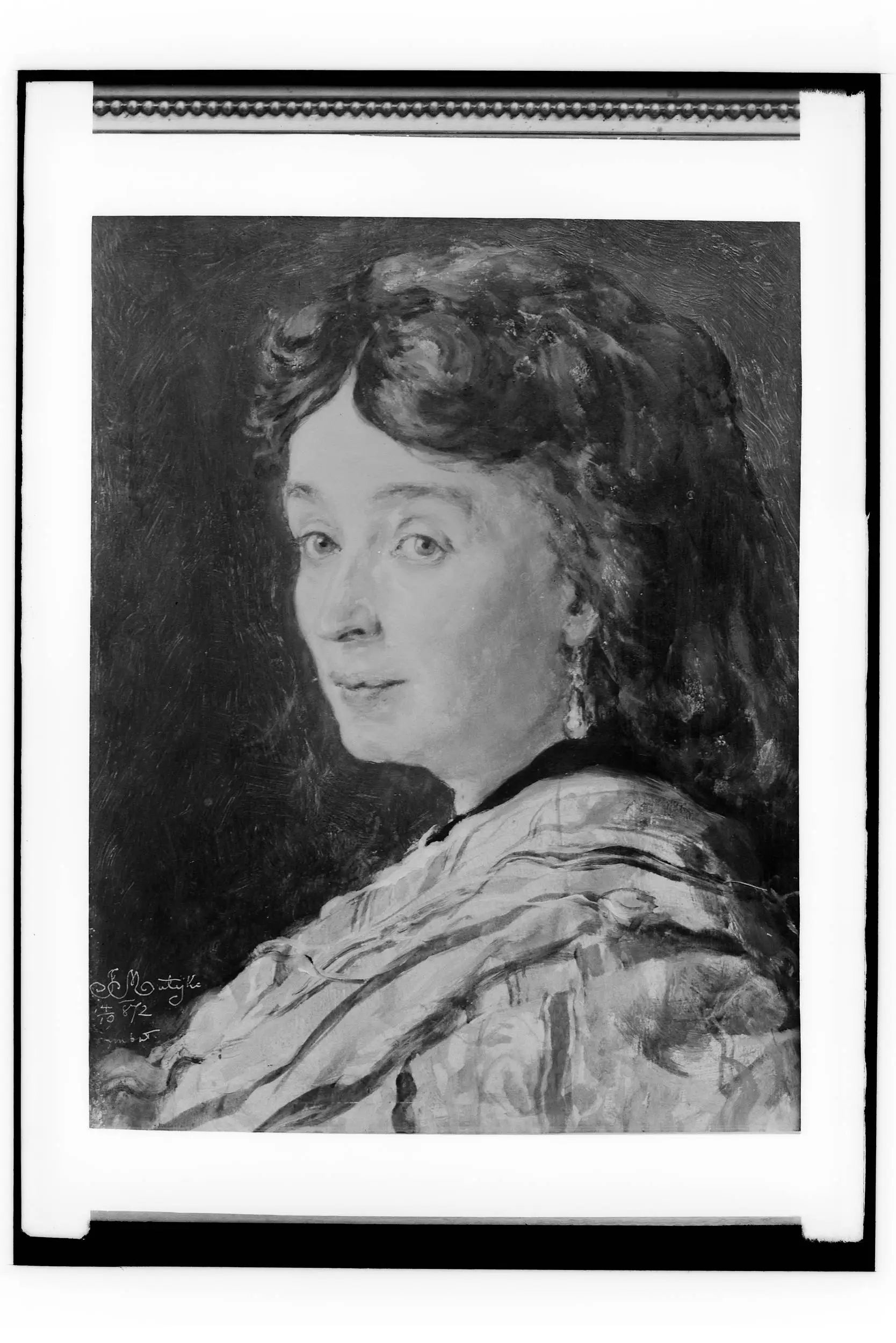 Portrait de Ludwika Groppler - Jan Matejko - Alpha Reproduction