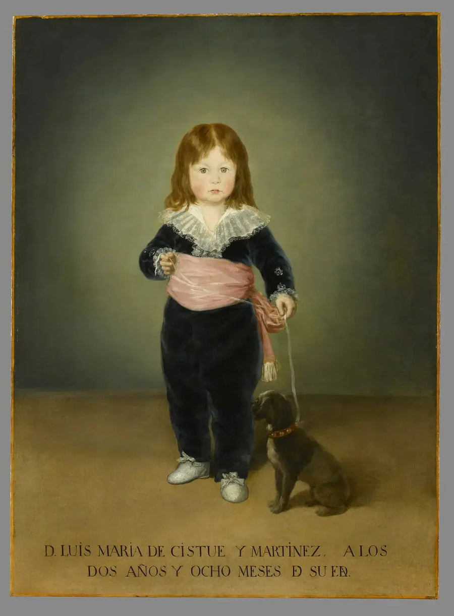 Luis María de Cistué Martínez Portresi - Francisco de Goya