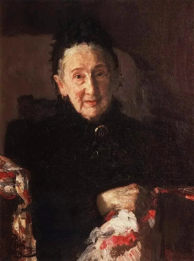 Lyudmila Chestakova Portresi - Ilya Repin