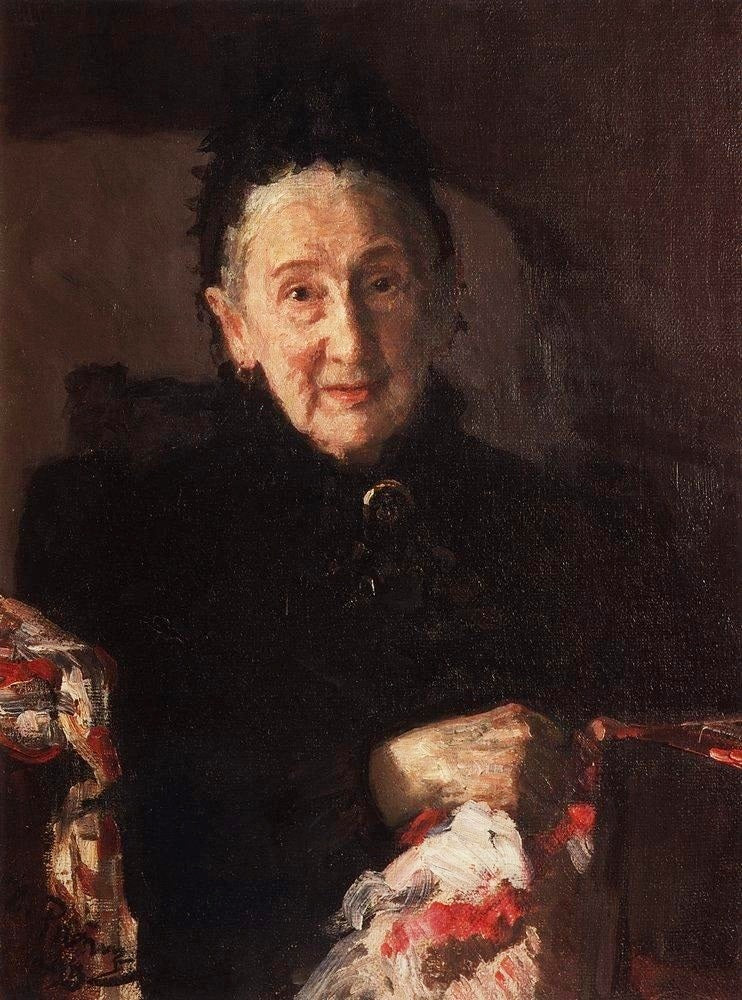 Portrait de Lyudmila Chestakova - Ilya Repin