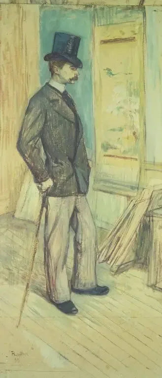 Bay Paul Sescau'nun Portresi (Bay Paul Sescau'nun Portresi) - Henri de Toulouse-Lautrec