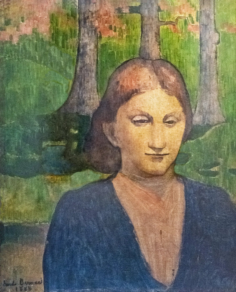 Kardeşim Madeleine'in Portresi - Émile Bernard