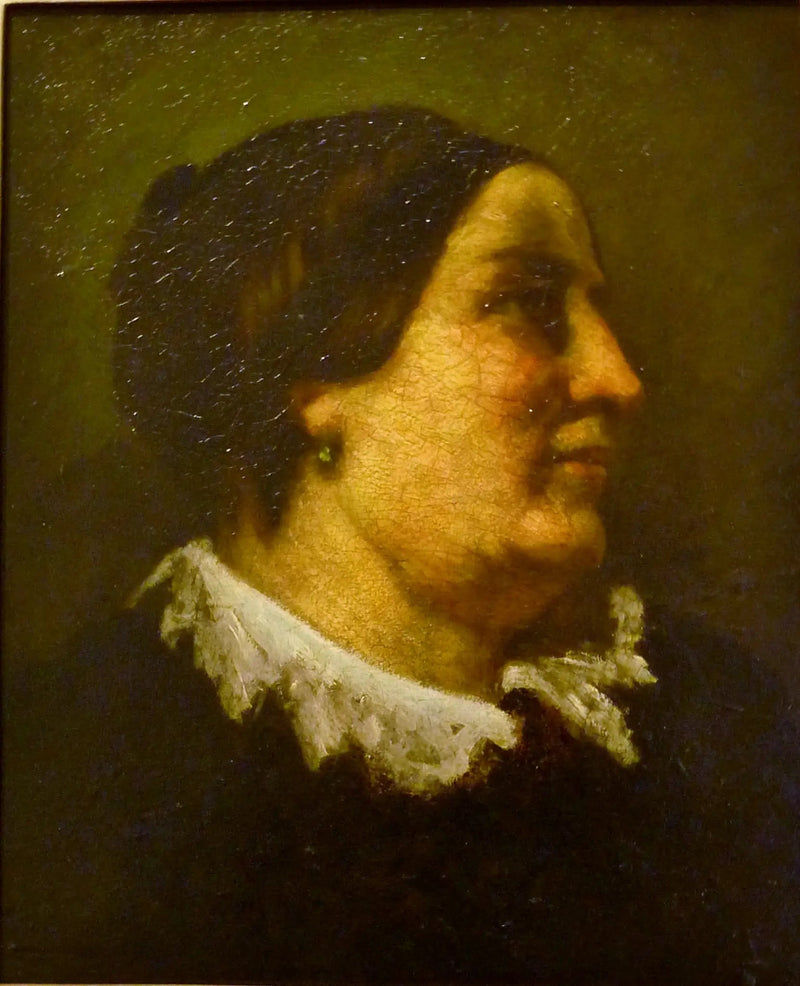 Madame Andler Portresi - Gustave Courbet