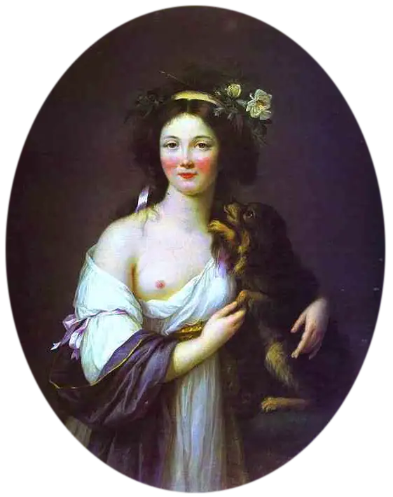Madame d'Aguesseau Portresi - Élisabeth Vigée Le Brun