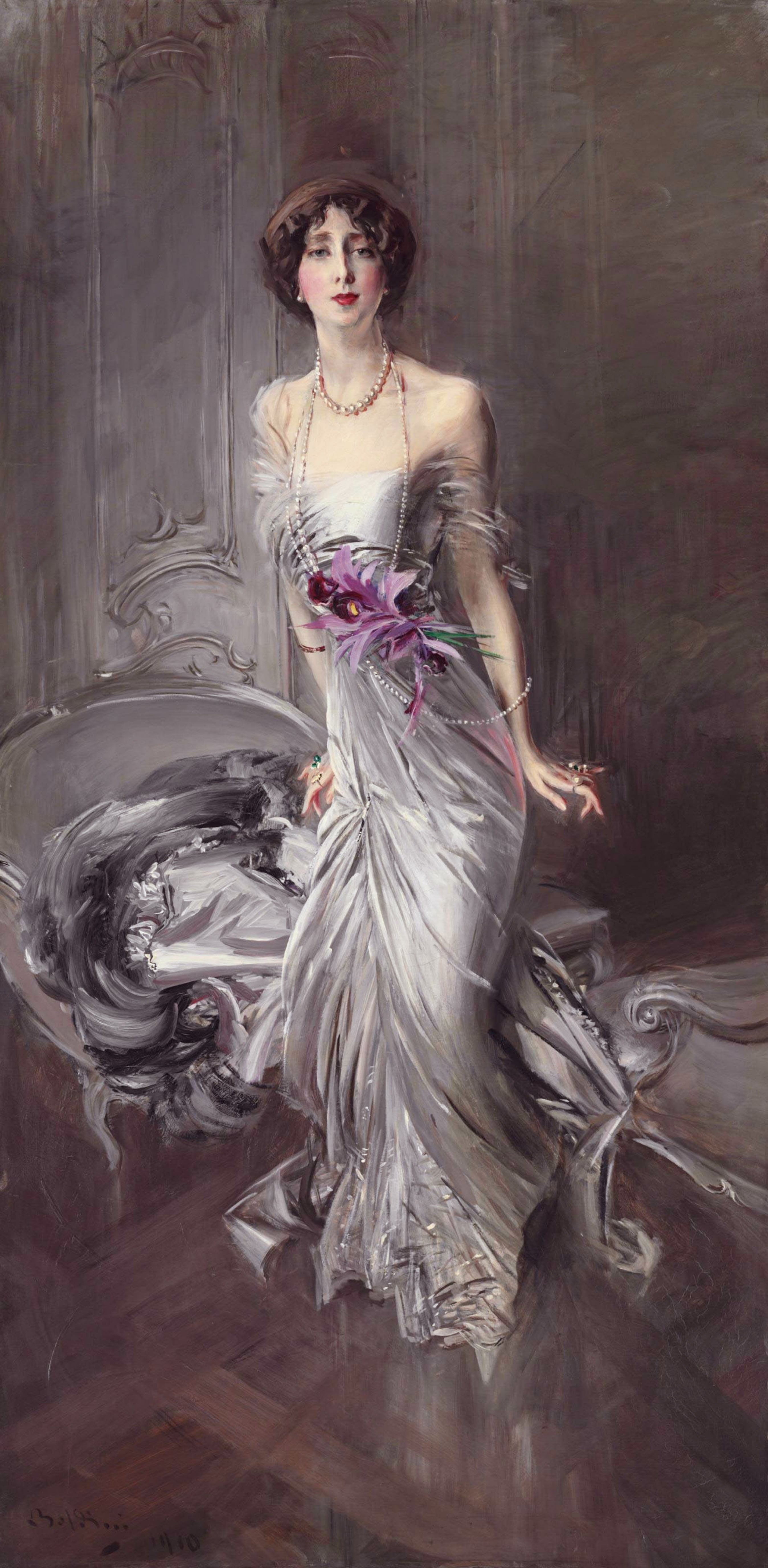 Portrait de Madame Doyen - Giovanni Boldini